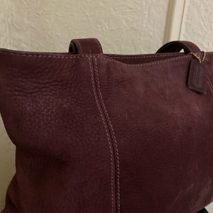 Vintage Suede Coach Bag!!!!